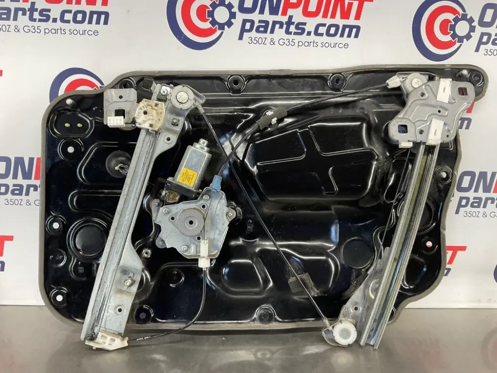 2008 Nissan 350Z Driver Left Window Motor Regulator Panel 80731 OEM 13BASD3