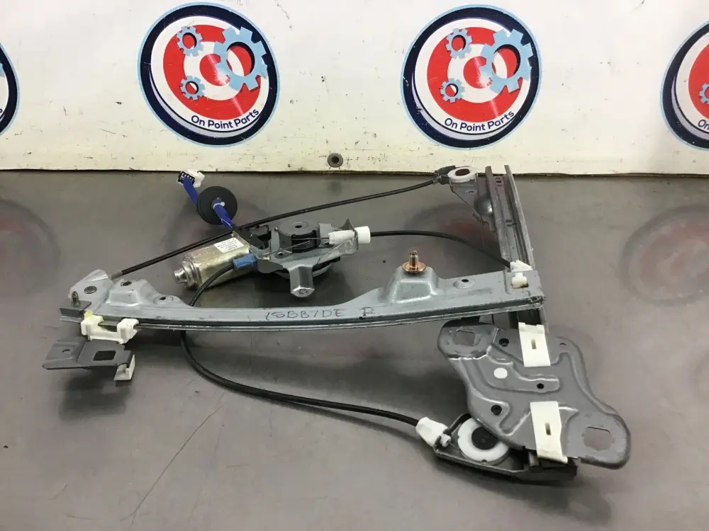Cable-Driven 2003 Nissan 350Z Passenger Right Window Regulator Motor OEM 15BB7DE