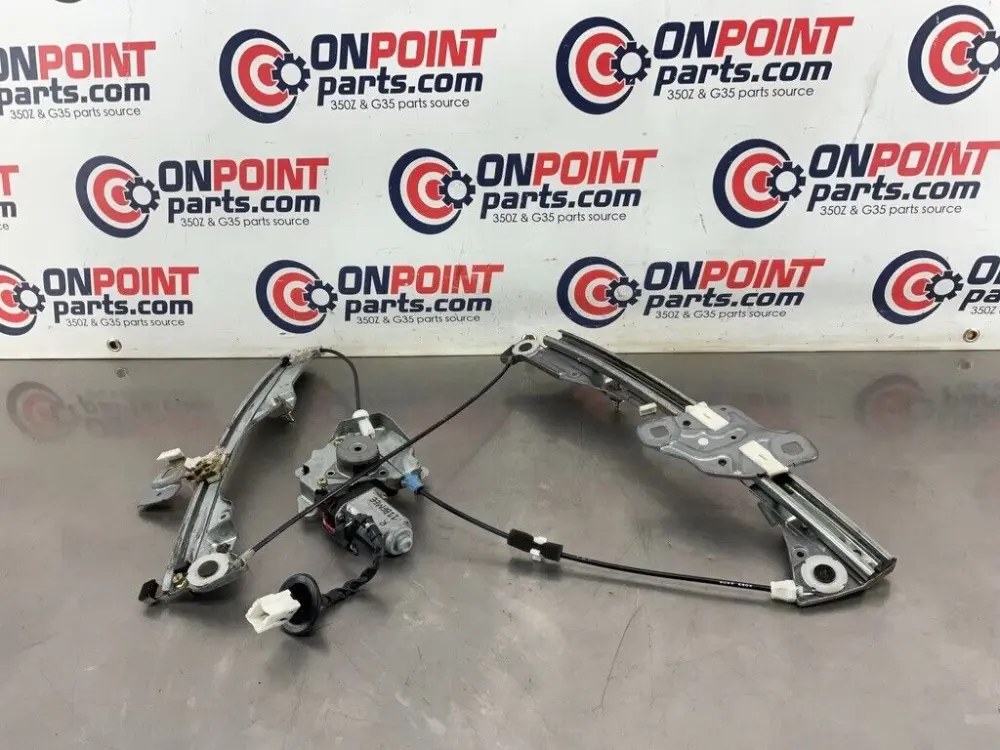 Cable-Driven 2005 Infiniti G35 Coupe Passenger Right Window Regulator Motor OEM 11BFMEE