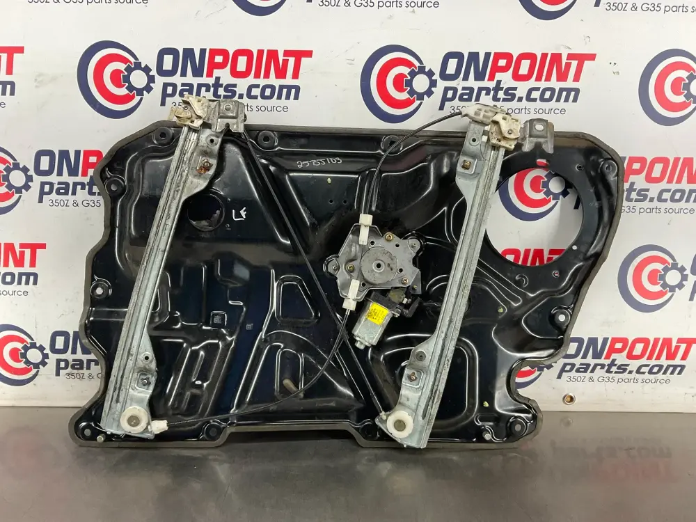 Heavy Duty 2006 Infiniti G35 Sedan Driver Left Window Regulator Motor Assembly OEM 25BJ1D2
