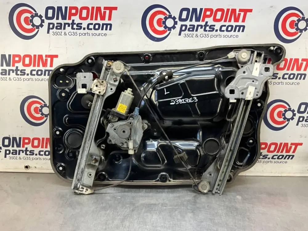 Heavy Duty 2007 Nissan Z33 350Z Driver Left Window Regulator Motor Panel OEM 23BIZE3