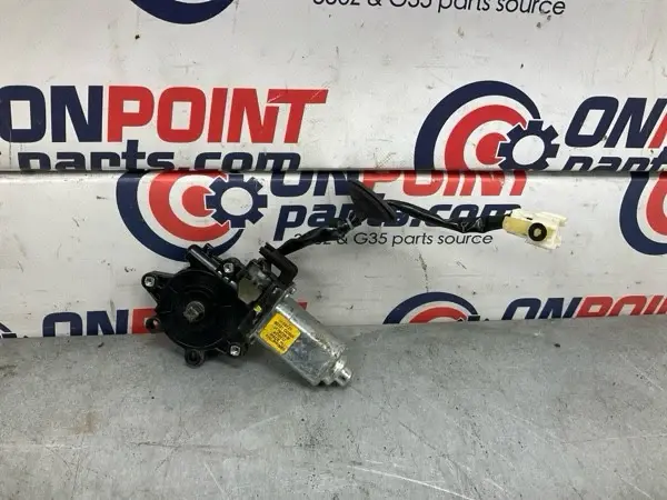 Manual Crank 2006 Infiniti V35 G35 Front Driver Window Regulator Motor Oem 13Bbega