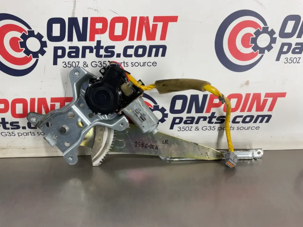 Premium Direct Fit 03-06 Infiniti G35 Sedan Left Rear Window Regulator Motor 82721AL500 OEM 15BE4EA