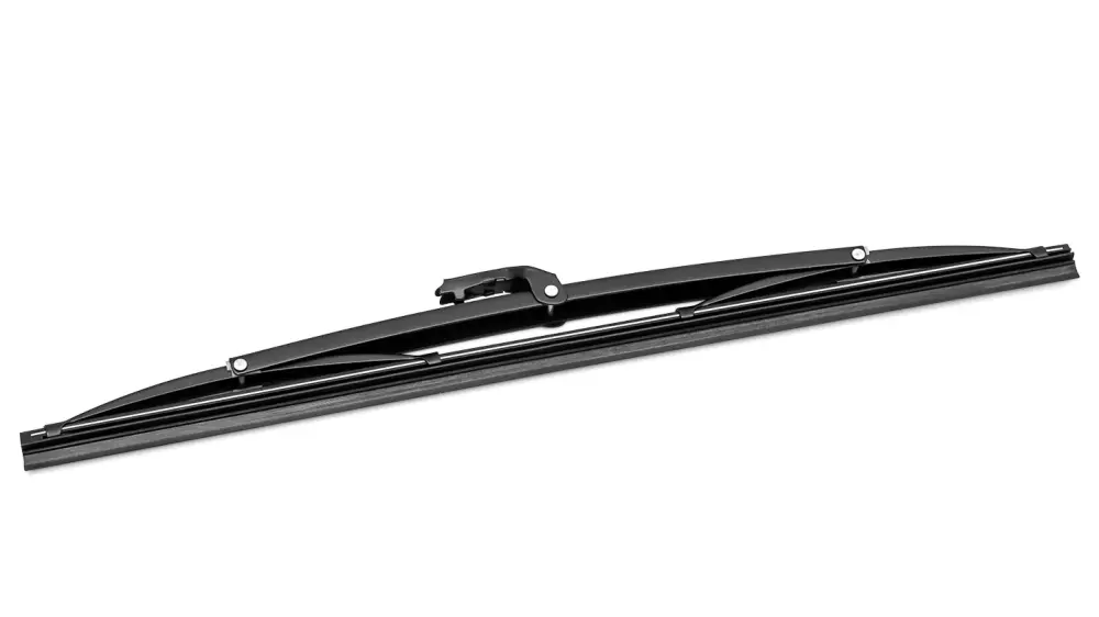 Wiper Blade, Charcoal Stainless, Requires Aftermarket Arms