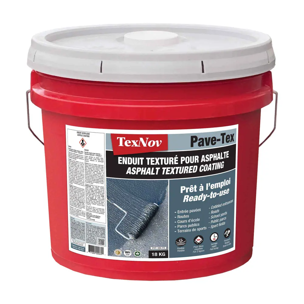 Pave-Tex Textured Asphalt Sealer, 18 kg