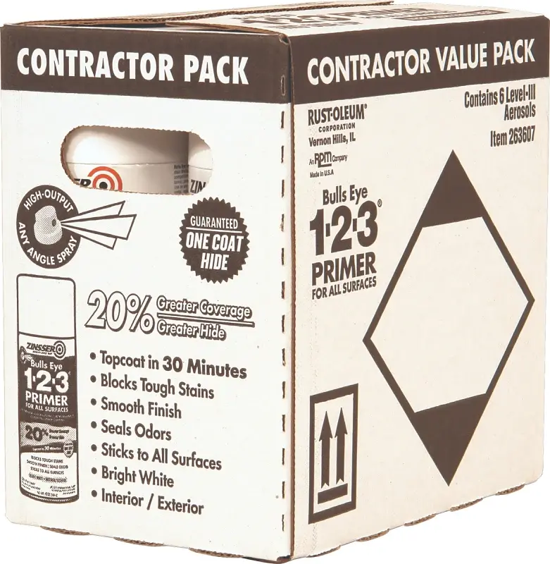 Zinsser 263607 Primer Sealer, White, Non-glossy, 13 oz