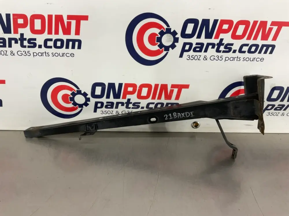 2008 Infiniti G37 Coupe Center Tie Core Support Hood Lock Bracket OEM 21BAXDI