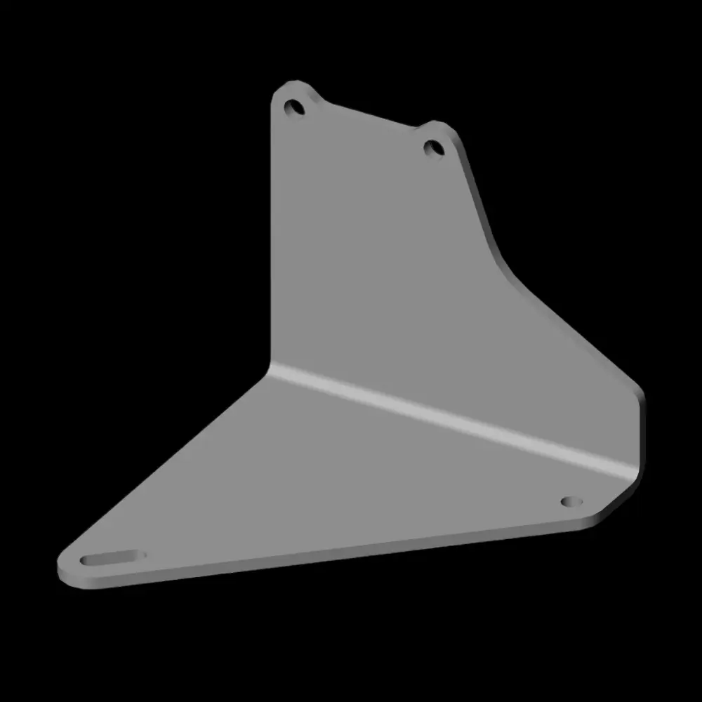 2020-26 Jeep Gladiator JT APEX Small Air Hose Reel System (CRS) Under Seat Mounting Bracket