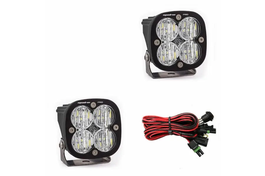 Baja Designs Squadron Pro Spacious Cornering LED Lights - Pair