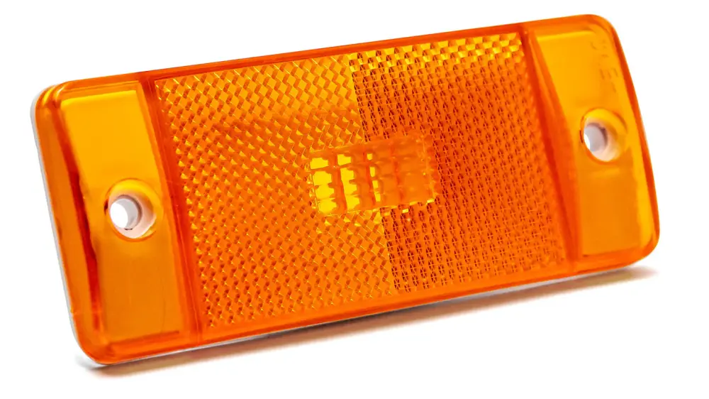 Front Amber Side Marker Lens, 1970-77 Ford Bronco