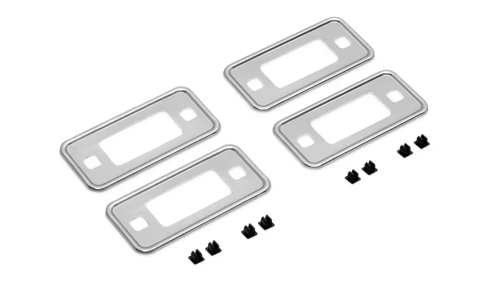 Side Marker Airy Bezels - Set 4, 1970-77 Ford Bronco