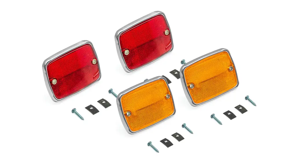 Side Marker Reflector Kit, 1967 Ford Bronco