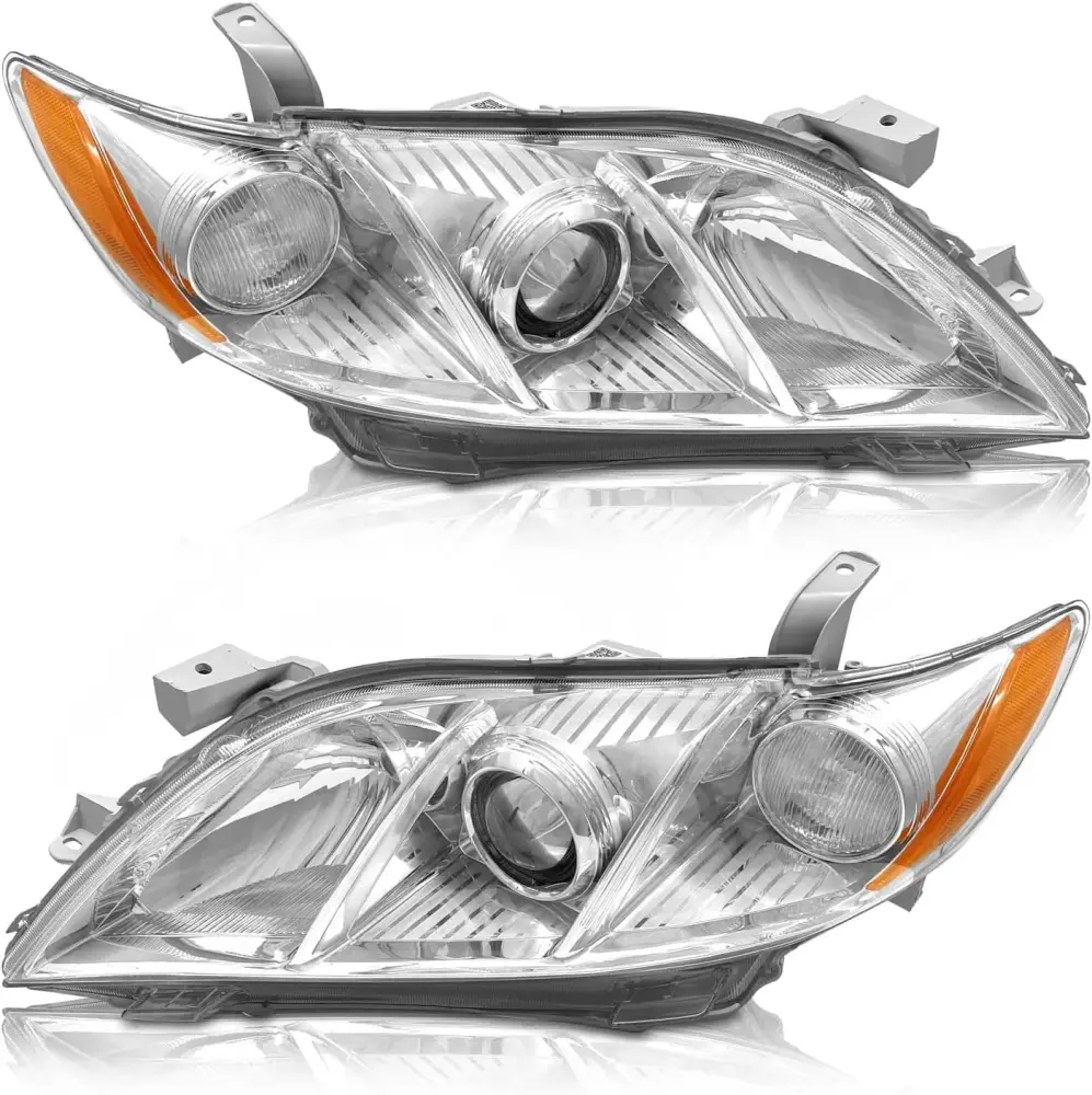 TopAutoGear Headlights 2007-2009 Toyota Camry Headlight Assembly Headlamps 07-09 Camry