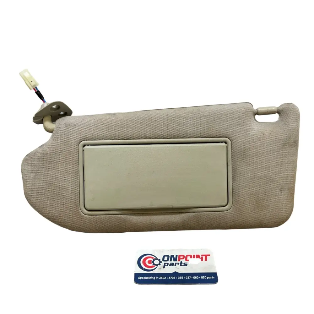 08-15 Infiniti G35 G37 Q40 Front Driver Sun Visor 964011NC0A OEM IPG