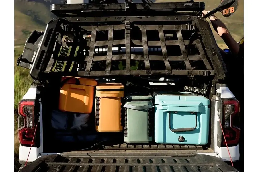 Front Runner Outfitters Pro Bed Rack Tailgate Net Cargo Management