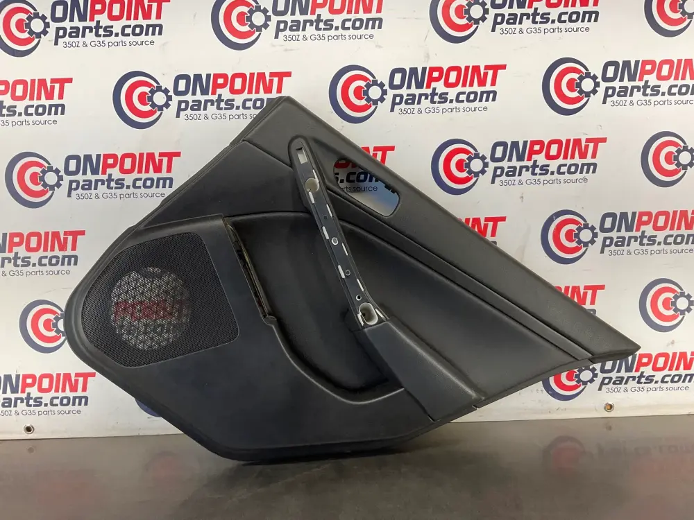 03-04 Infiniti G35 Sedan Right Rear Interior Door Panel 82900AM601 OEM 15BE4E8