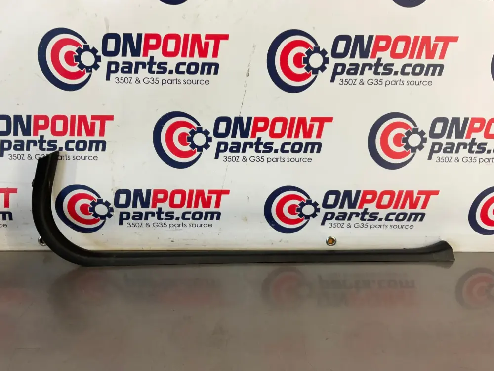 03-06 Infiniti G35 Sedan Right Front Door Sill Scuff Trim 76951AM601 OEM 15BDDE7