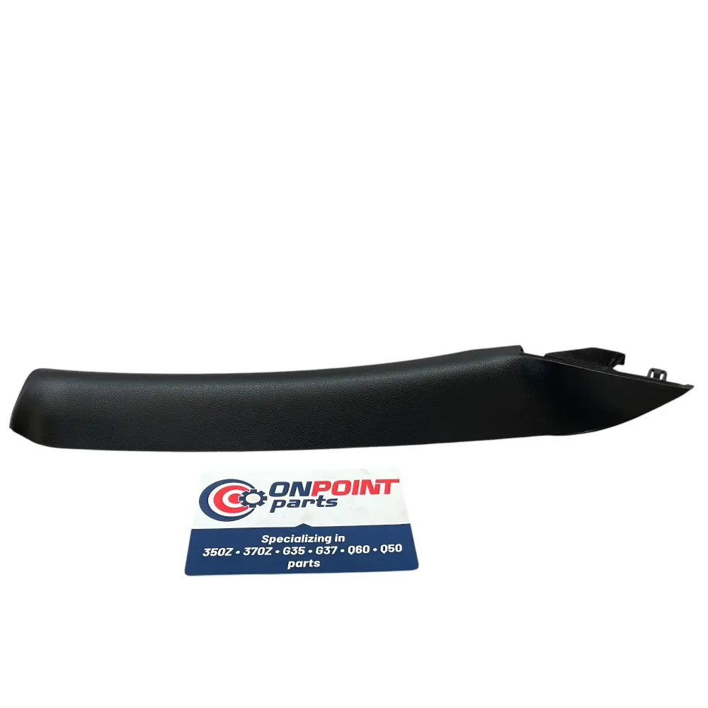 03-08 350Z Coupe Front Passenger Interior Pillar Trim Onyx 76911CD000 Oem Fcg