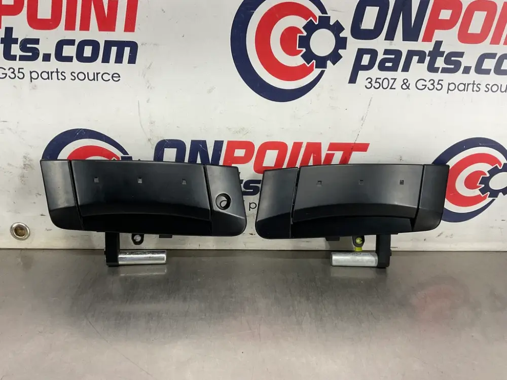 03-09 Nissan 350Z Exterior Door Deals Left Right Black 13BEBEA