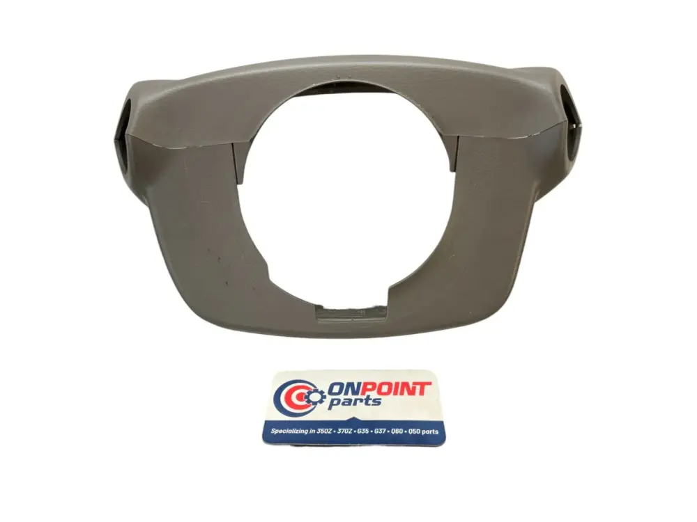 04-07 G35 Coupe Steering Wheel Column Trim Oem K1F