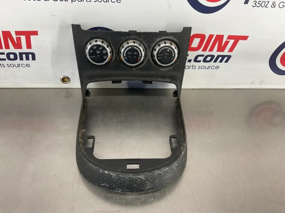 06-09 Nissan 350Z Auto Shifter Bezel Trim Climate Control 68240CF45A OEM 13BASDC