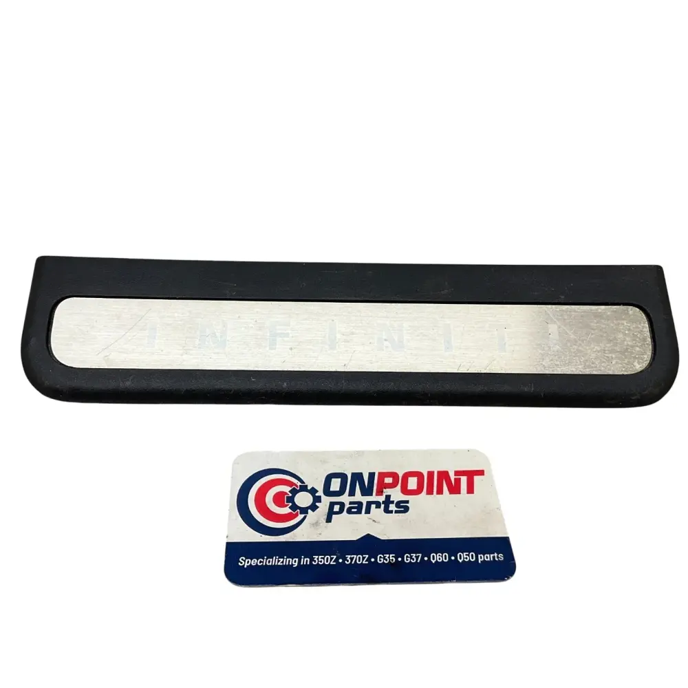 07-11 Infiniti G35 G37 Rear LH Sedan Door Threshold Kick Trim 769B2JK600 OEM IPG