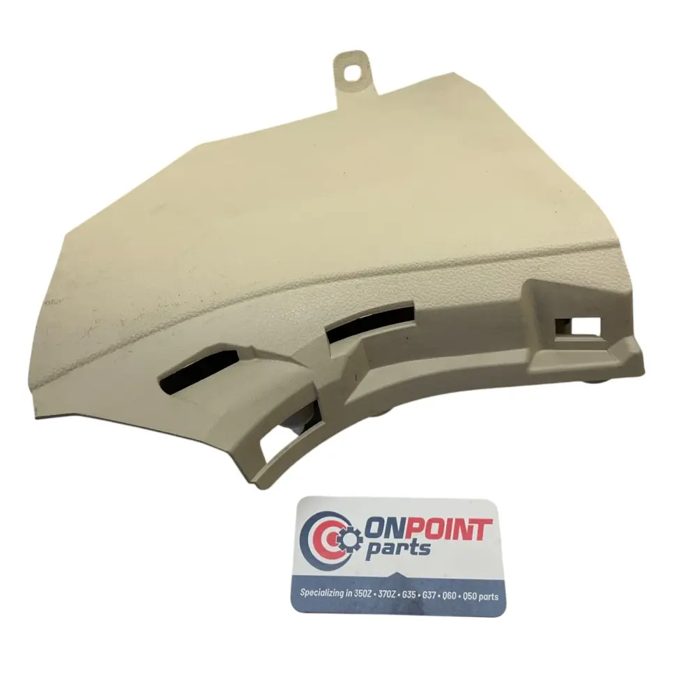 07-13 G35 G37 Front Passenger Lower Kick Panel Trim 80830Ju40B Oem Fjg