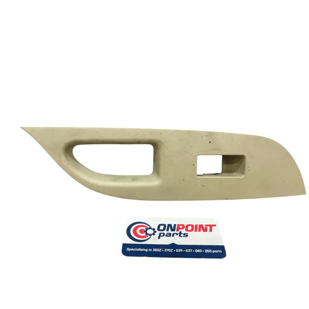 08-11 Infiniti G35 G37 Rear RH Door Window Lock Switch Trim 829601NC1A OEM IPG