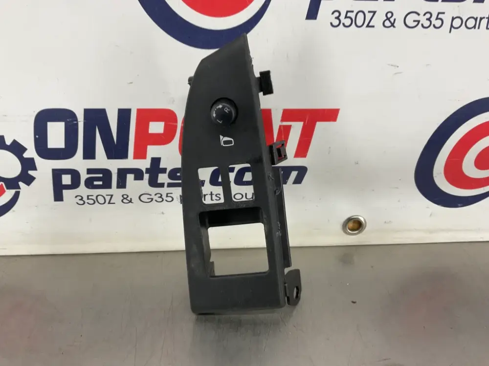 08-13 Infiniti G37 Coupe Left Master Window Door Lock Trim 80961 OEM 21BAXDA