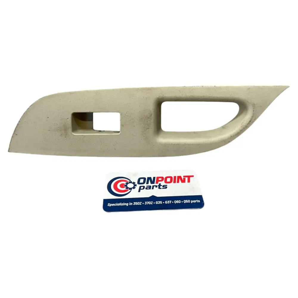 09-13 G37 Sedan Rear Driver Door Window Lock Switch Trim 829611Nc1D Oem Fjg