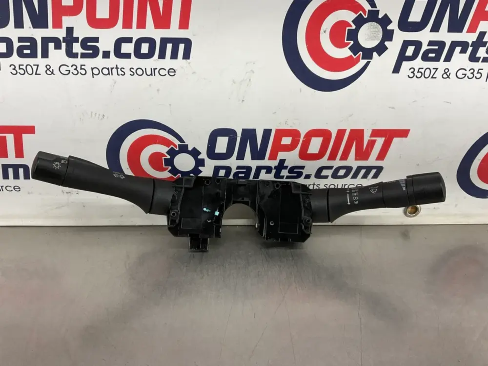 09-14 Nissan 370Z Turn Signal Headlight Wiper Switches 255609N00B OEM 24BBBDA