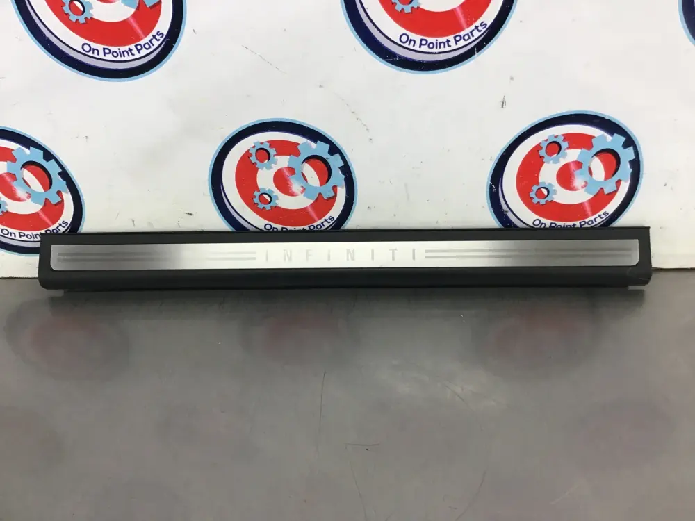 2003 Infiniti G35 Driver Left Exterior Door Threshold Kick Plate Trim OEM 0BHCC7