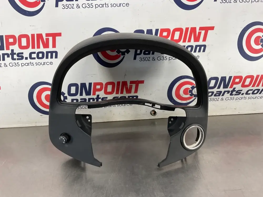 2003 Infiniti G35 Speedometer Bezel Trim Mirror Switch 66240 OEM 13BEWEE