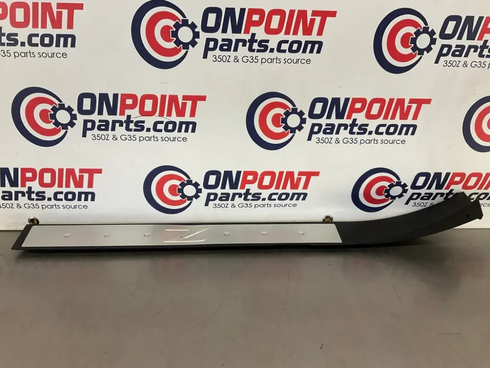 2003 Nissan 350Z Passenger Right Door Threshold Kick Plate Trim OEM 24BL7D7