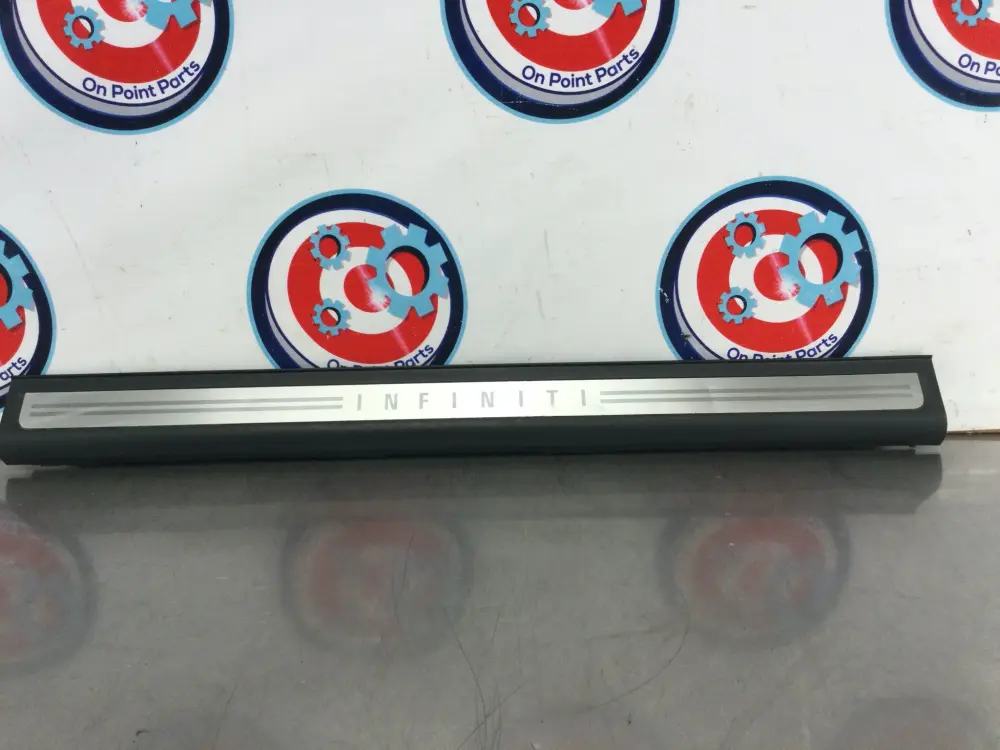 2004 Infiniti G35 Driver Left Door Threshold Kick Plate Trim OEM 0BKXB3