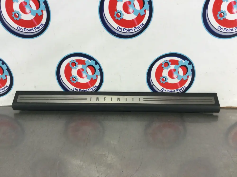 2004 Infiniti G35 Driver Left Door Kick Plate Trim OEM 0BALC7