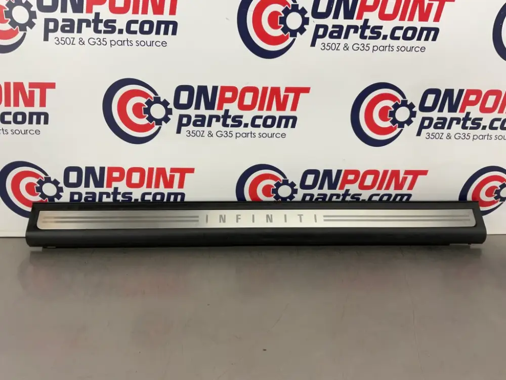 2004 Infiniti G35 Driver Left Interior Door Kick Plate Trim76895 OEM 12BK8D7