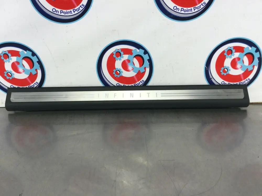 2004 Infiniti G35 Passenger Right Door Threshold Kick Plate Trim OEM 0BKJB7