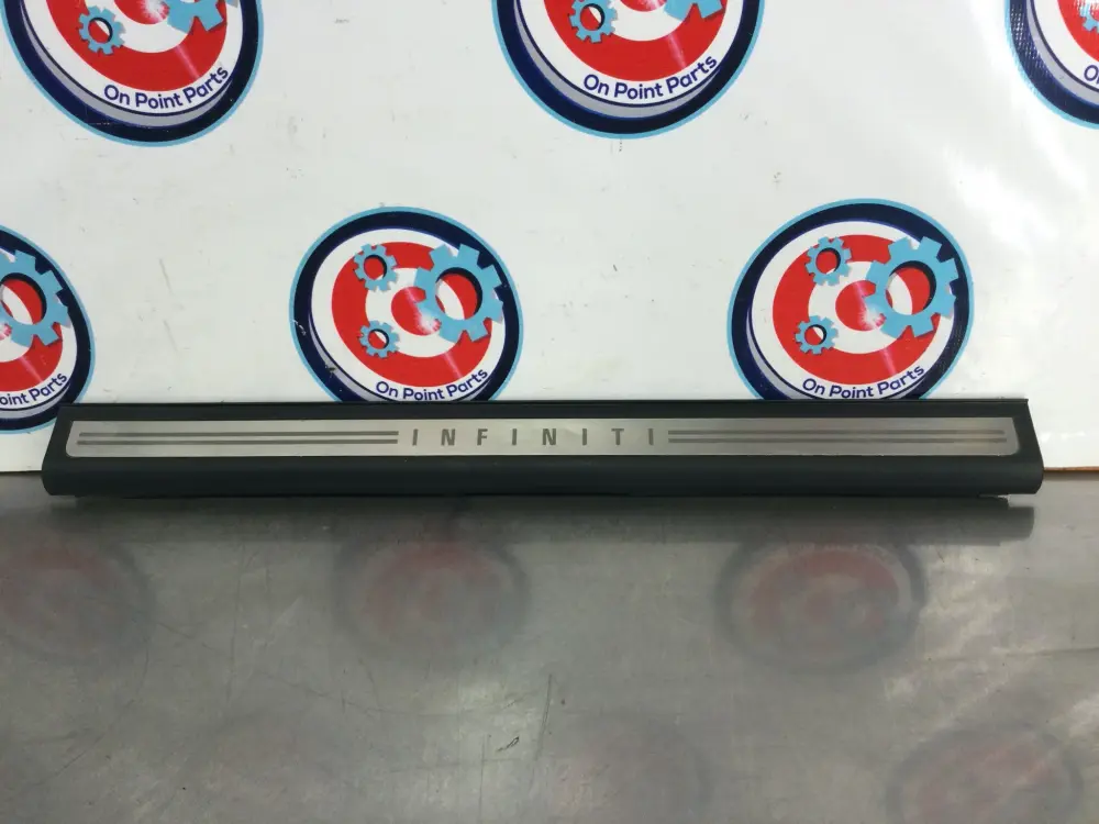 2004 Infiniti G35 Passenger Right Door Threshold Kick Plate Trim OEM 0BKXB3