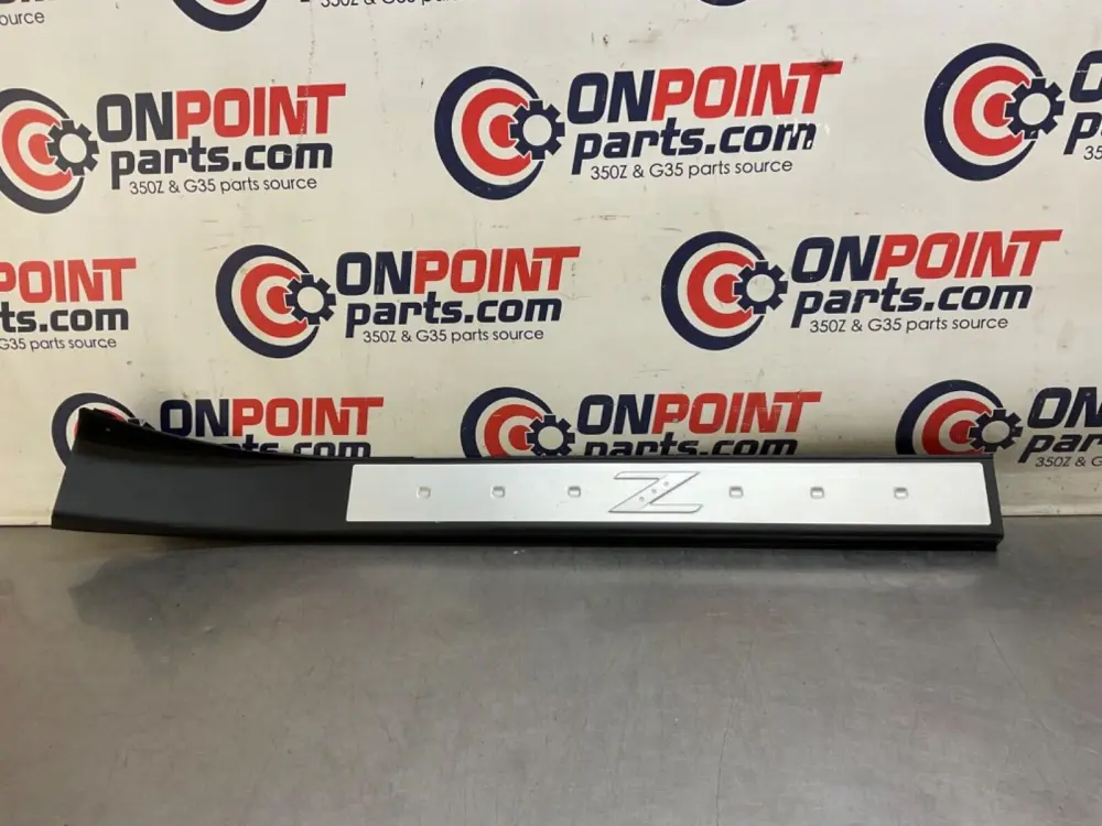 2004 Nissan Z33 350Z Passenger Right Door Threshold Kickplate Trim OEM 14BALF7