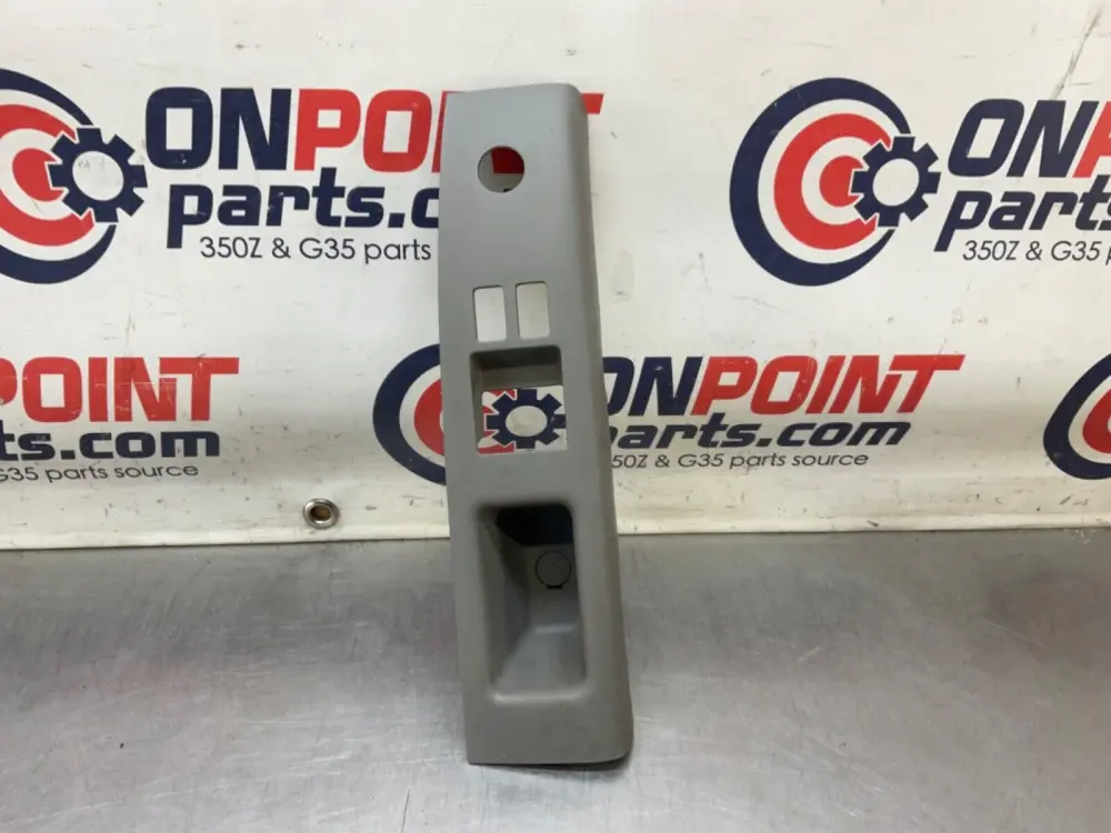 2004Nissan Z33 350Z Driver Left Master Door Lock Window Switch Trim OEM 11BAJFA