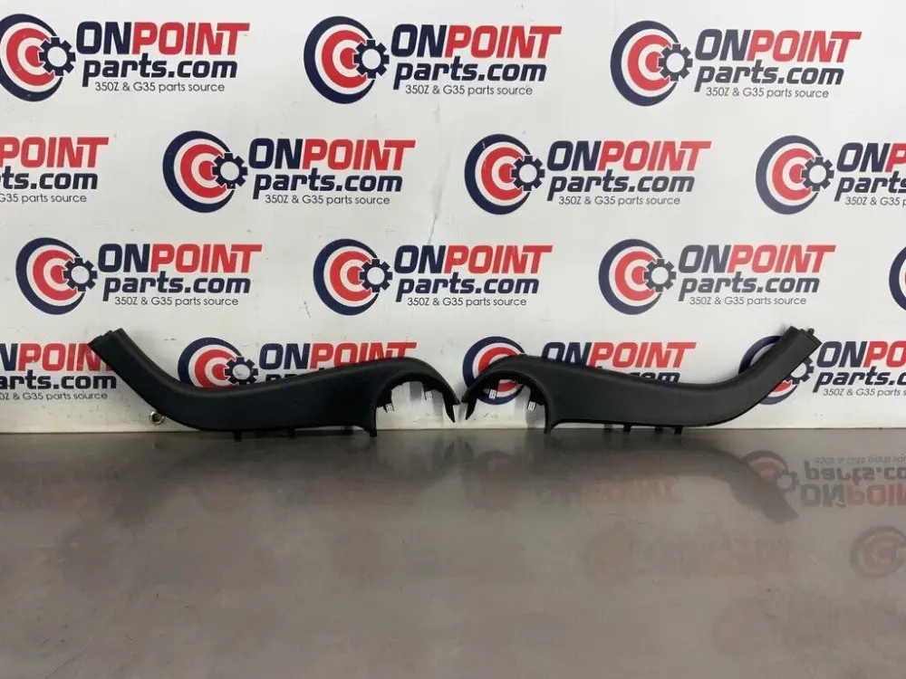 2005 Infiniti G35 Center Console Side Trim Panels Left Right OEM 11BFMEC