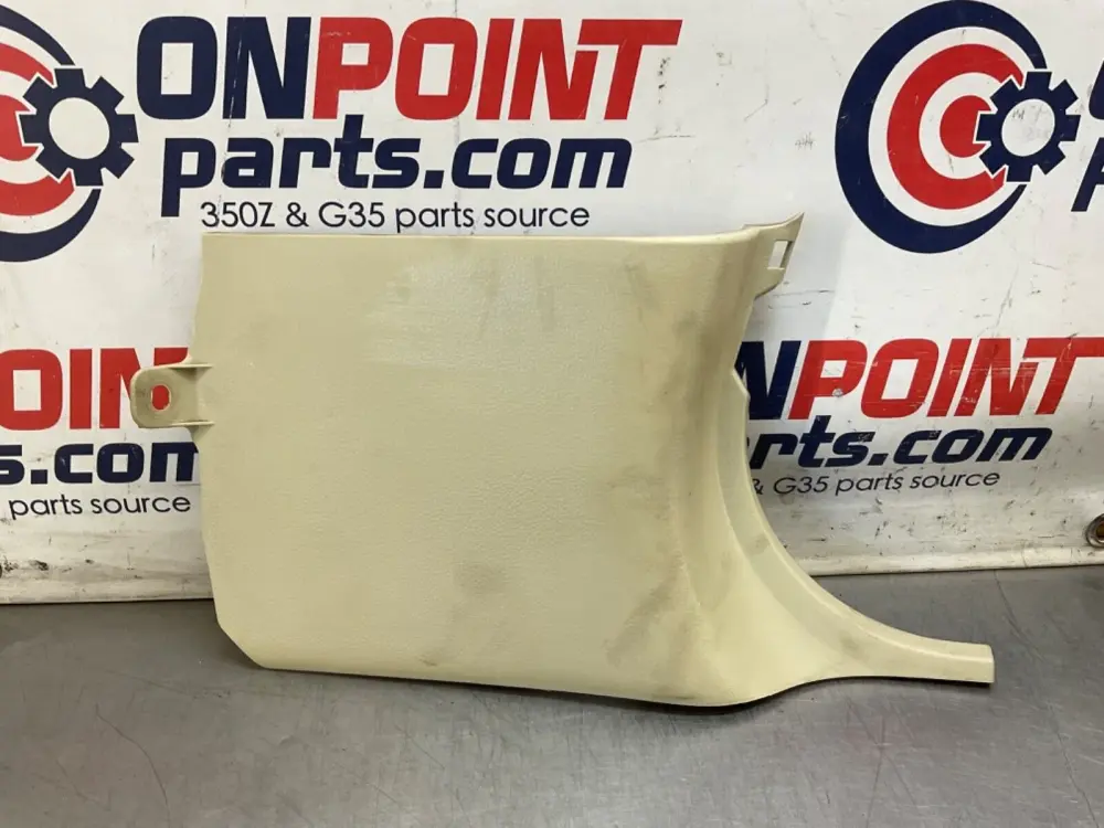 2005 Infiniti V35 G35 Passenger Right Lower Dash Kick Panel 66900 OEM 13BJXEE