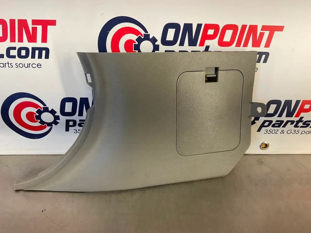 2005 Nissan 350Z Driver Left Fuse Panel Cover Kick Plate 66901 OEM 25BAEDA