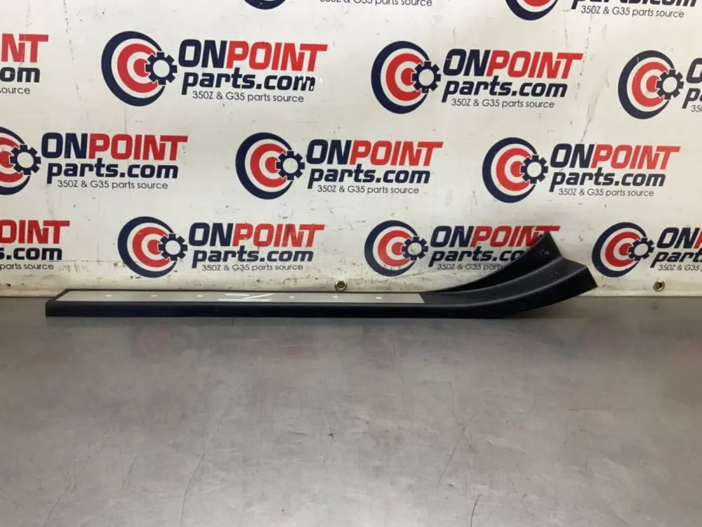 2005 Nissan Z33 350Z Driver Left Door Threshold Kickplate Trim OEM 24BHQE7