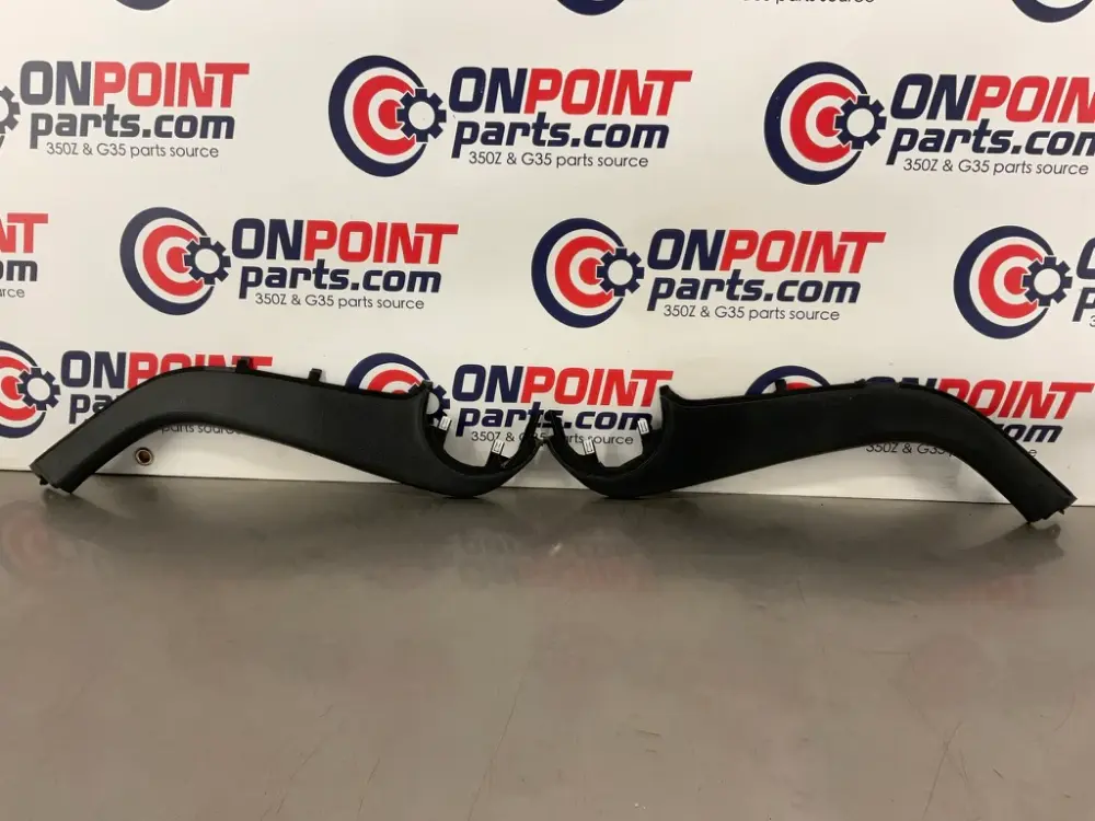 2006 Infiniti G35 Sedan Center Console Side Trim Panels 68421 68420 OEM 25BJ1DC