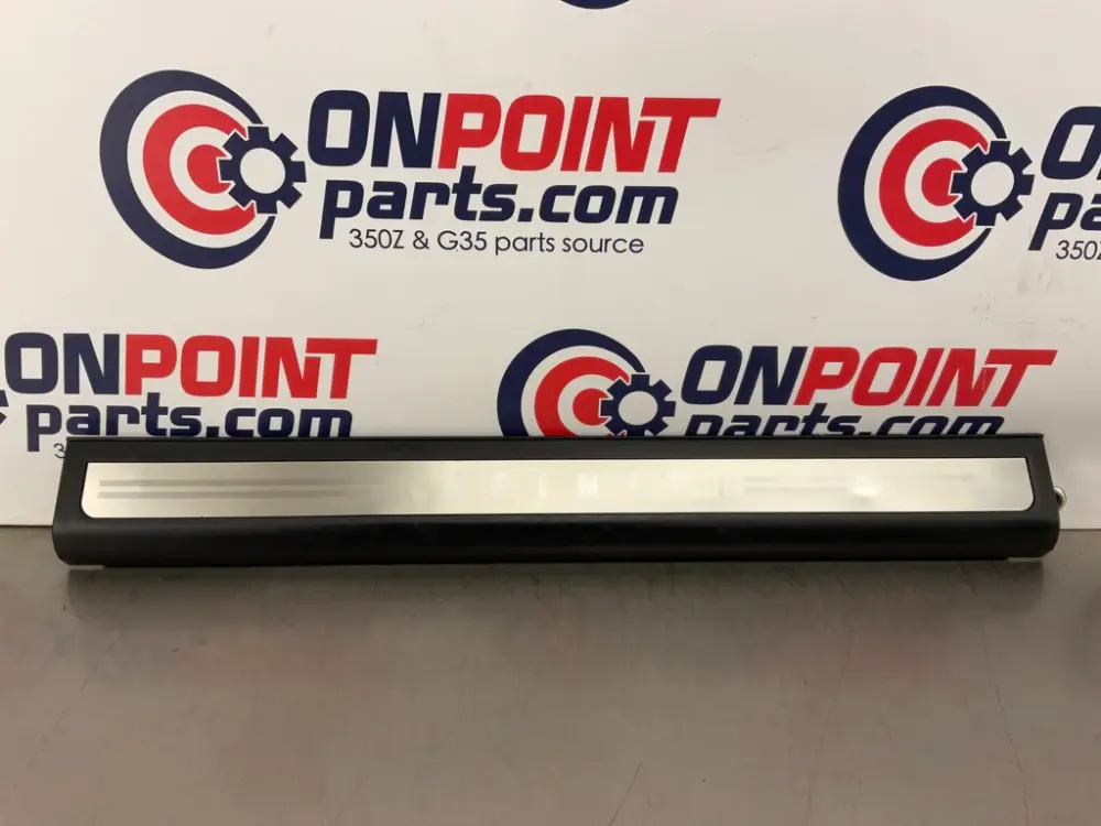 2006 Infiniti G35 Sedan Driver Left Front Door Kick Plate Trim OEM 25BJ1D7