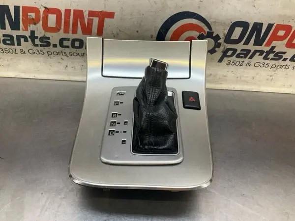 2006 Infiniti V35 G35 Front Self-operating Shifter Bezel Trim Oem 13Bbegc