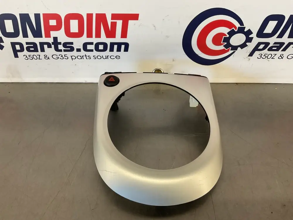 2006 Nissan 350Z Self-regulating Shift Bezel Trim Hazard Switch OEM 21BJFDC