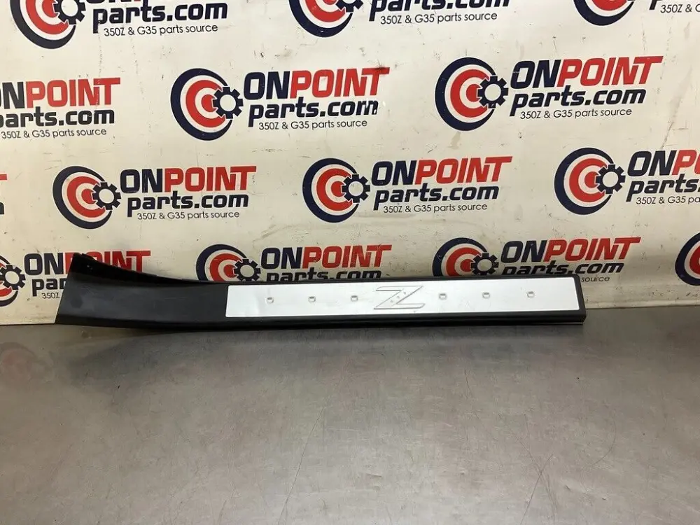 2006 Nissan Z33 350Z Passenger Right Door Threshold Kick Plate Trim OEM 11BB1F7